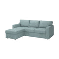 Canapé d'angle en tissu pour salon -  240 x 150 x 80